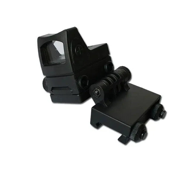 2Pcs Side Aiming Flip Up Plastic Mini Red Dot Sight