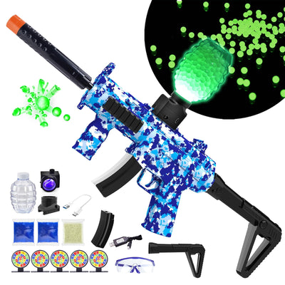 low in The Dark Gel Balls Blaster Splat Electric, Automatic Splatter Outdoor Shooting Play Toys, Outside Yard Activities for Lawn & Garden, Birthday for Ages 14+ Years Old