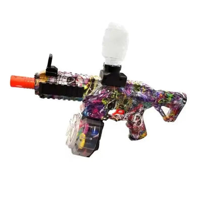 Hopper Fed Mini HK416 Crystal Bullet Orbeez Gun with Light