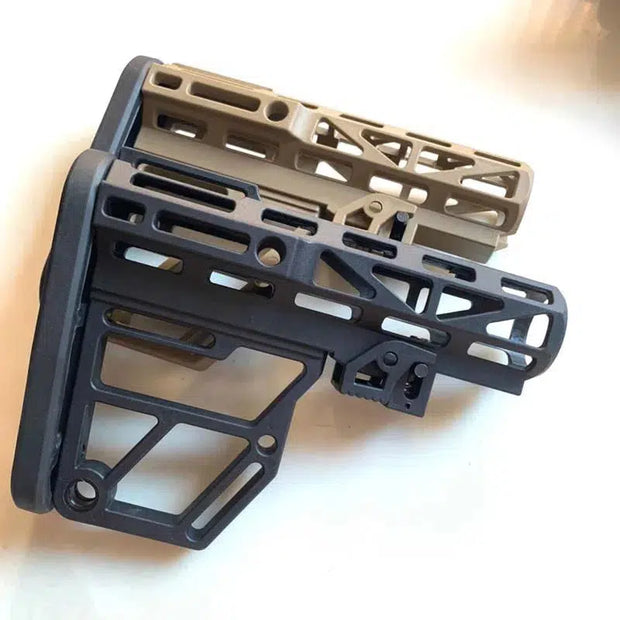 Injection Molding Nylon Skeleton Hollowed Lightweight Butt Stock