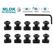 Keymod M-LOK T-Nut Rail M4 M5 Screws Set 10pcs