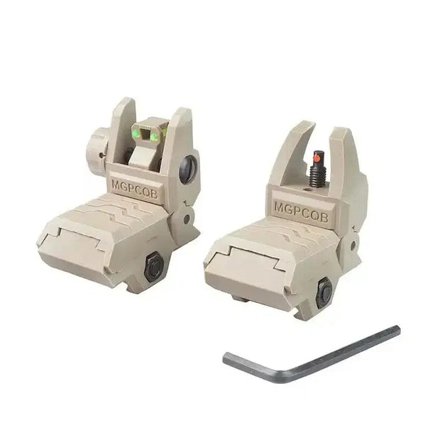 MGP CQB Nylon Front & Rear Flip Up Sights