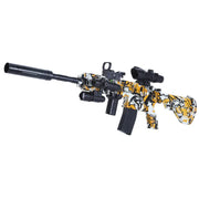 M416 Graffiti Gel Ball Blaster Water Beads Shooter w/ Multiplue Skins