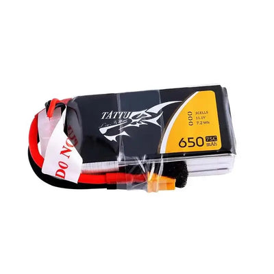 Tattu 3S 4S Rechargeable XT30 Lipo Battery 650mAh 75C