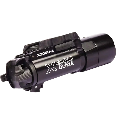 X300 Ultra LED Metal Weapon Light with Rail-Lock Mount - 500 Lumens