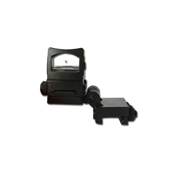 2Pcs Side Aiming Flip Up Plastic Mini Red Dot Sight