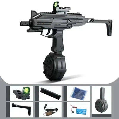 Sembylon Uzi Gel Ball Blaster with Rotary Drum